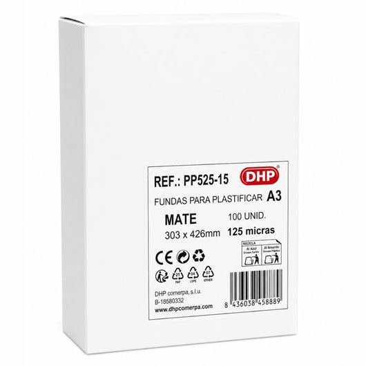 Funda de plastificación DHP A3 125 mc mate
