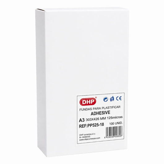 Funda de plastificación DHP A3 autoadhesiva 125 mc