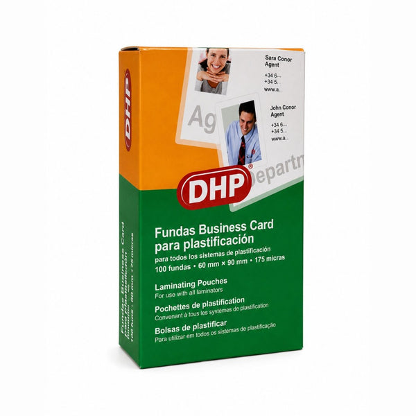 F.Plastificación DHP NIF (60×90mm), 175mc, brillo, C/100